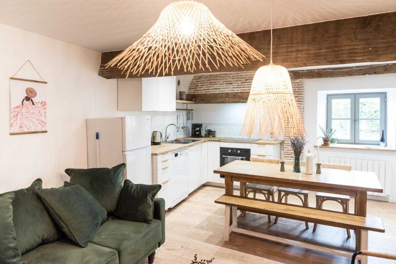 Appartement La Thébaïde - Maison de caractère à Saint-Jean-Saint-Maurice-sur-Loire Extérieur photo